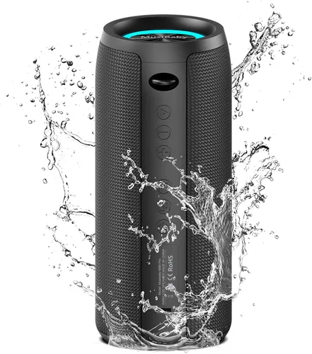 Miniatura 10 de Altavoz Bluetooth, altavoces Bluetooth MusiBaby M88, altavoz inalámbrico, altavoces Bluetooth inalámbricos, doble emparejamiento, Bluetooth 5.0