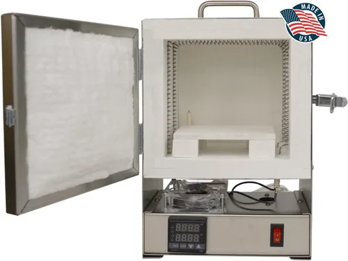Miniatura 2 de Horno de fusión RapidFire Programable Horno de mesa Melter Joyería Oro Plata PMC Metal Arcilla Esmalte Perlas Fabricación de Cerámica