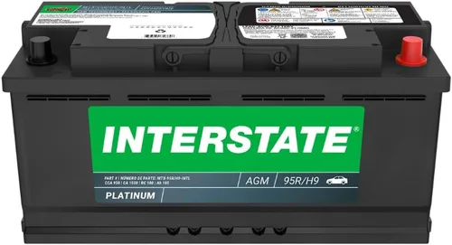 Miniatura 14 de Interstate Batteries Batería automotriz de 12 V, 50 Ah (tamaño del grupo H4) 570CCA SLI AGM, batería de repuesto para automóviles, SUV, sedanes