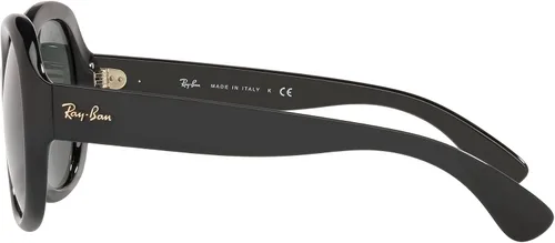 Miniatura 2 de Ray-Ban Gafas de sol para mujer, montura negra, lentes clásicas G-15 verdes, 2.244 in