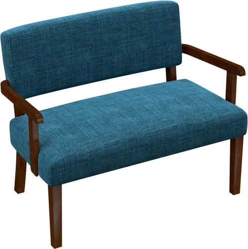 Miniatura 11 de FAGAGA Silla decorativa, sillas de sala de estar de gran tamaño con asiento suave y reposabrazos para salas de estar y comedor