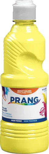 Miniatura 16 de Prang témpera líquida lista para usar Azul; Blanco; Negro; Violeta; Melocotón; Amarillo; Verde; Magenta; Marrón; Rojo; Naranja; Turquesa-Azul