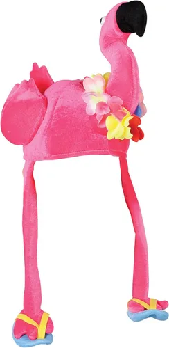 Accesorio de fiesta de sombrero de flamenco de felpa (1 unidad) (1/paquete)