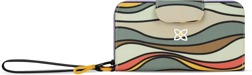 Miniatura 35 de Sherpani Tulum, cartera grande de nailon con cremallera alrededor, cartera con tarjetero organizador para mujer