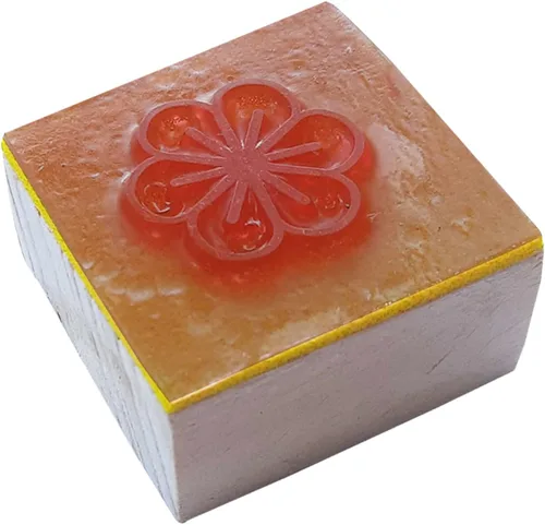Miniatura 49 de Royal Kraft Sello de goma de madera espiral - Impresión de bloques de bricolaje en papel, tela, henna Rtag020