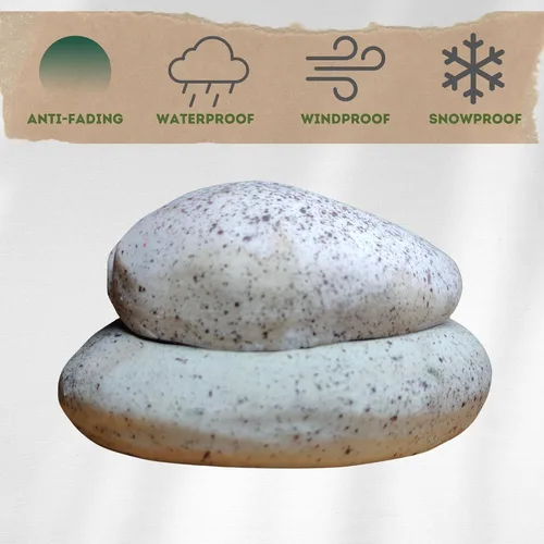Miniatura 6 de Caja Oculta para Llaves Vyxara SafeStone - Guardar Llaves de Repuesto al Aire Libre con Diseño Secreto de Piedra Apilada, Dispositivo para Ocultar