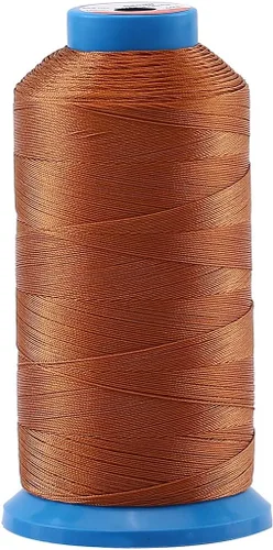 Miniatura 33 de Selric [1500 yardas/recubierto/sin desenredo/22 colores disponibles] Hilos de nailon prensado resistentes #69 T70 tamaño 210D/3 para tapicería