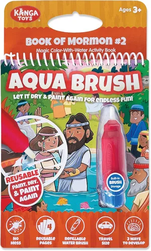 Miniatura 15 de Libro de Colorear de Escrituras con Revelado por Agua para Niños (Nuevo Testamento #2)
