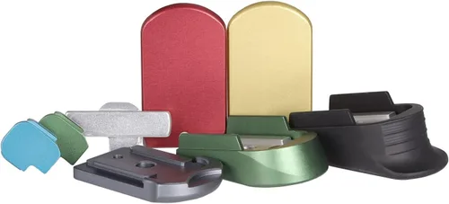 Miniatura 8 de NDZ Performance Tapa deslizante Placa trasera para Sig P365 P365X P365 XL P365 X Macro P365 Fusible 0.354 in .380 Grabado con Láser Aluminio en Negro