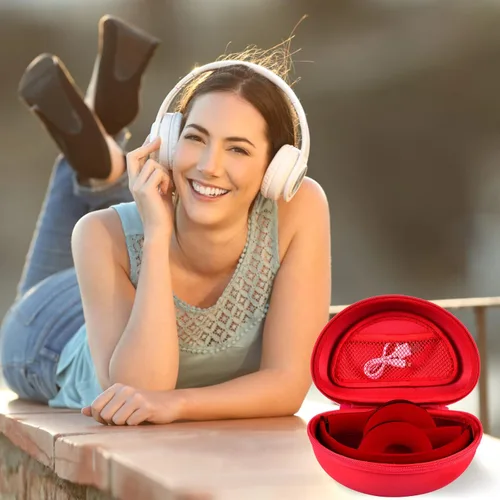 Miniatura 6 de COMECASE Funda rígida para auriculares compatible con Beats Solo 2 3 4, Solo Pro, Studio Pro y Studio3, funda de transporte de viaje resistente al