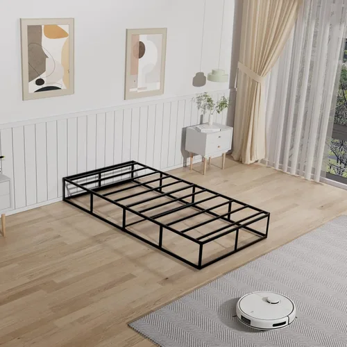 Miniatura 5 de Tyndall 10 Inch Twin Box Spring, Heavy Duty Metal Box Spring for Twin Size Bed Mattress Foundation with Fabric Cover, Noise-Free, Non Slip, Easy
