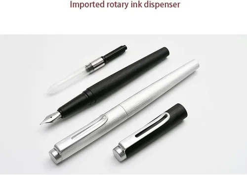 Miniatura 3 de Plumas estilográficas de metal para escribir punta fina de 0.020 in de alta gama, bolígrafo de caligrafía, impresionantes bolígrafos de lujo