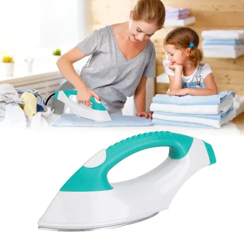 Miniatura 4 de Mini máquina de planchar, plancha de vapor portátil, máquina de prensa de calor de calentamiento rápido, plancha eléctrica pequeña, plancha