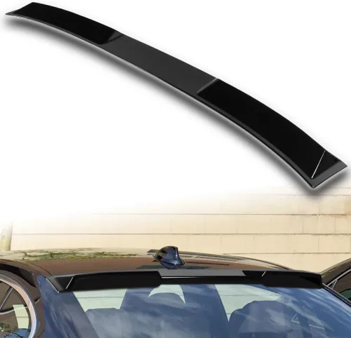 Miniatura 7 de Q1-TECH, Alerón de techo para ventana trasera compatible con BMW Serie 5 G30 F90 520i 530e 530i M5 M550i 540i 550i Sedán, alerón de visera de techo