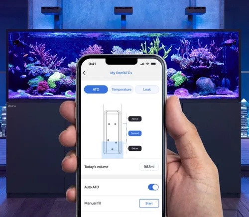 Miniatura 3 de Red Sea Sistema 3 en 1 ReefATO + ATO de apagado automático para acuario Alarma de agua en el suelo Control por aplicación con sonda