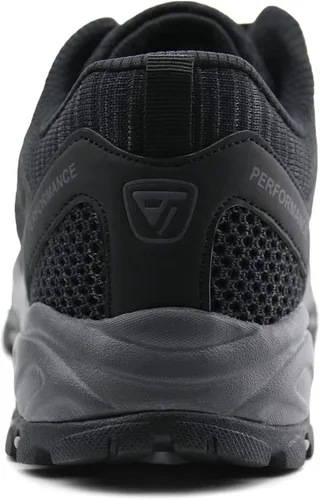Miniatura 4 de JABASIC Zapatos de senderismo para mujer tenis de senderismo de punto para exteriores