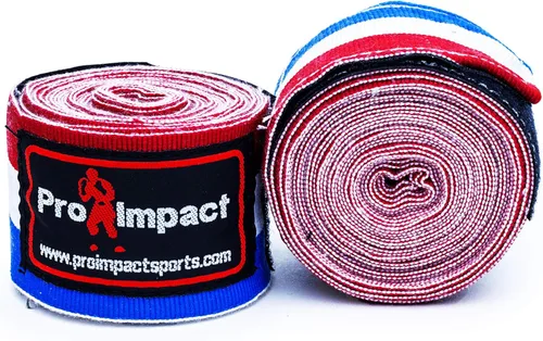 Miniatura 4 de 180 pulgadas estilo mexicano Vendas de mano para boxeo – Soporte elástico para muñeca y nudillo para MMA, Muay Thai, Kickboxing, bolsa pesada