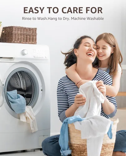 Miniatura 8 de Bligli Tapete para bañera antideslizante, estándar de 16 x 31.5 pulgadas, con ventosas fuertes, goma suave, antideslizante, lavable a máquina, Beige
