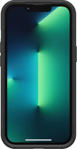 Miniatura 5 de OtterBox Funda transparente con borde de agarre colorido para iPhone 13 Pro (solamente) - Cristal negro (transparente/negro)