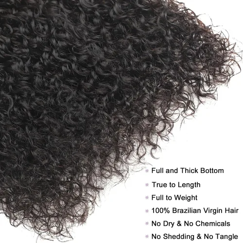 Miniatura 4 de Beauty Queen 16A Paquetes de Cabello Crudo Ondas de Agua 14 16 18 Pulgadas 3 Paquetes 100% Cabello Virgen Brasileño Sin Procesar Paquetes Tejidos