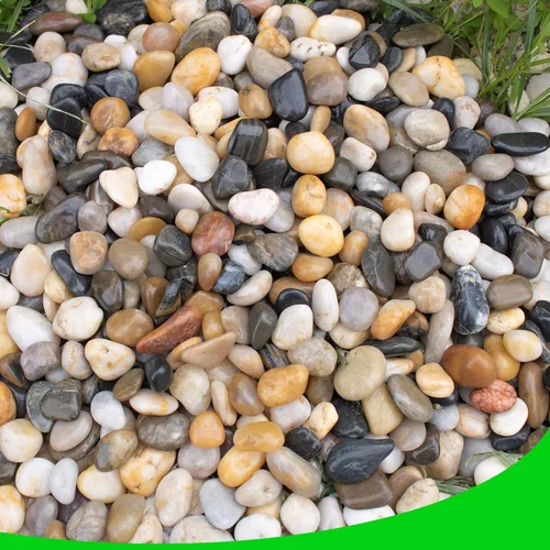 Piedras para plantas, 18 libras, rocas naturales de río para jardín, piedras decorativas para acuarios al aire libre, grava de 1-1.5 pulgadas