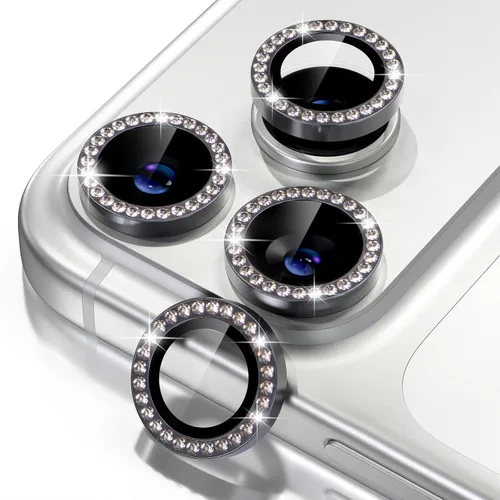 Miniatura 57 de Misea Compatible con iPhone 17 Pro/iPhone 17 Pro Max Protector de Lente de Cámara Brillante, Vidrio Templado 9H Cubierta de Cámara Protector