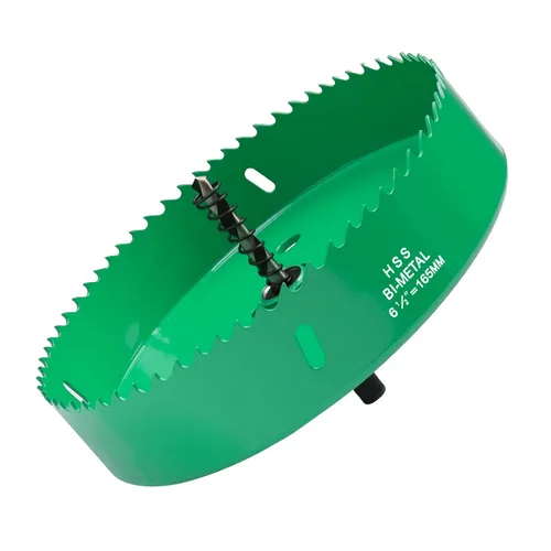 Miniatura 18 de Sierra de agujero azul de 4.53 pulgadas con eje y broca piloto, cortador de agujeros bimetálico para tableros de fibra, madera, paneles de yeso