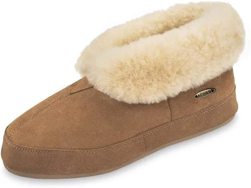 ACORN pantuflas tipo botas con piel de oveja para hombre