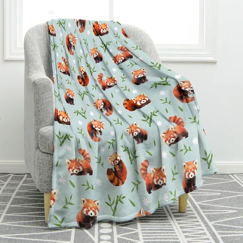 Miniatura 11 de Jekeno Manta rústica de cabaña, regalos para adultos y niños, regalos de caza de animales salvajes, mantas de naturaleza de bosque para mujeres