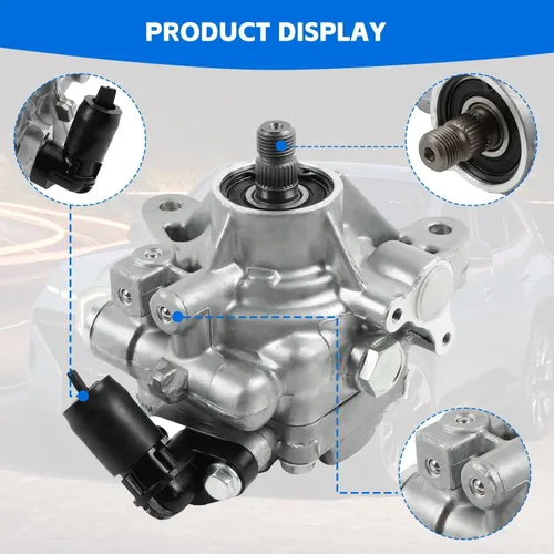 Miniatura 4 de Bomba de dirección asistida para Honda 2006-2007 Accord 2.4L, para CRV 2.4L 2002-2011, para 2006-2011 Element 2.4L, para RSX 2.0L 2002-2006