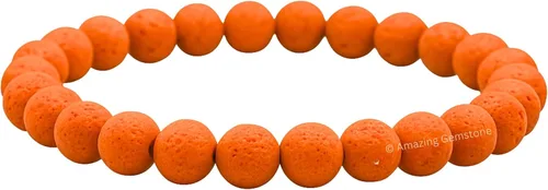 Miniatura 565 de Amazing Gemstone Pulsera de cristal para mujeres y hombres, pulsera de cristal curativo de protección, pulsera elástica con cuentas de piedras
