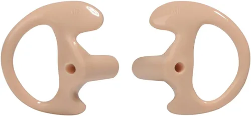 Miniatura 5 de HYS Auriculares abiertos flexibles, punta de oreja mediana para tubo de bobina acústica transparente, kit de audio para auriculares, 3 pares