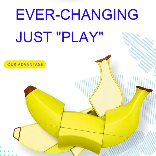 Miniatura 4 de Juego de 3 cubos de velocidad mágica de frutas, sin calcomanías, rompecabezas para niños, juguetes de rompecabezas para adultos y niños, el mejor