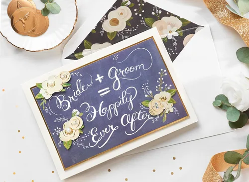 Miniatura 6 de Papyrus Tarjeta de boda para pareja (todo suma)