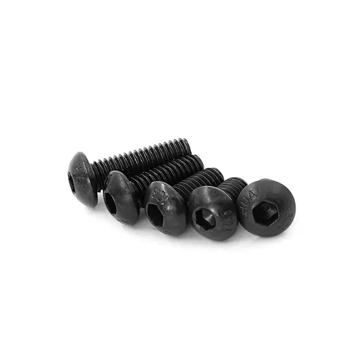 Miniatura 5 de Tornillos de cabeza de botón M8 x 0.394 in 0.472 in 0.630 in 0.787 in 0.984 in Tornillos de cabeza de botón Tornillos de acero de aleación de grado