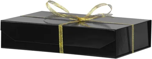 Miniatura 65 de 5 cajas de regalo rosa con cinta de 9.5 x 7 x 4 pulgadas, caja de regalo resistente con tapa para embalaje de regalo, cajas de almacenamiento