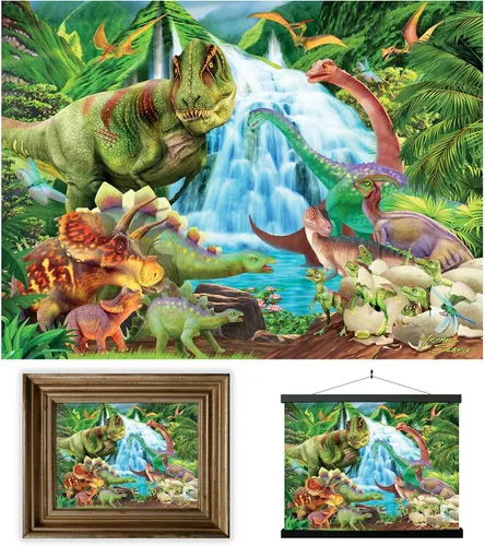 Miniatura 80 de Impresiones de arte de pared lenticular 3D LiveLife - El amor de un padre de Deluxebase. Póster 3D de león sin marco. Decoración de pared perfecta.