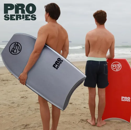 Miniatura 8 de BZ Bodyboards - Pro Bodyboard - Pilotos avanzados - Zero-G Polypro Core - Surlyn Slick - Cubierta de celda H de 8 libras - Cola creciente