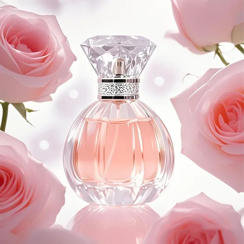Miniatura 5 de Perfume floral fresco para mujer, fragancia diaria en la oficina, aroma ligero y dulce sin polvo, 1.7 oz/1.7 fl oz Eau de Parfum Spray (rosa)