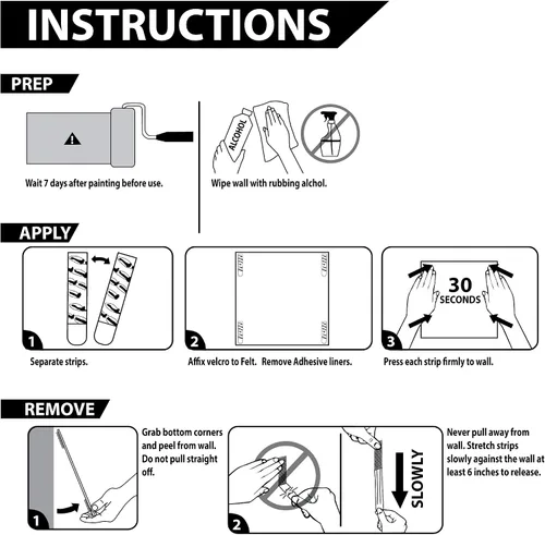 Miniatura 5 de Rico Industries NCAA Primary - Banderín de fieltro para decoración de pared, de 12 x 30 pulgadas, ideal para el hogar, dormitorio, decoración