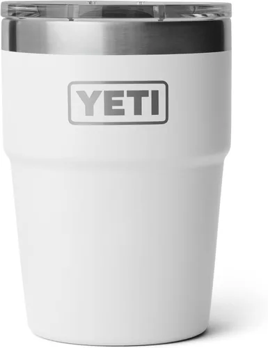 Miniatura 36 de YETI Rambler - Vaso apilable de 16 onzas, aislado al vacío, de acero inoxidable con tapa MagSlider Apilable