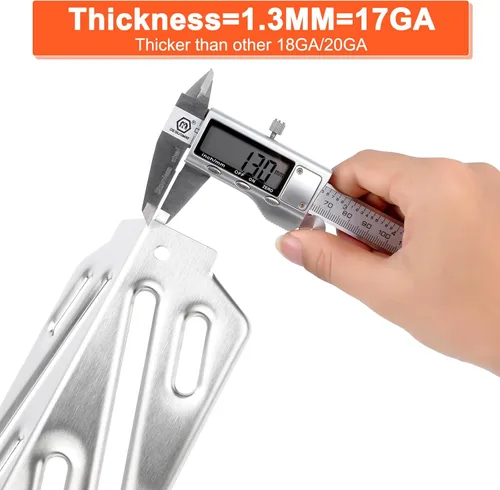 Miniatura 4 de QuliMetal Deflectores de calor para Weber Genesis II E-410, E-415, E-435, piezas de parrilla para parrillas de gas Weber Genesis II LX serie E-440