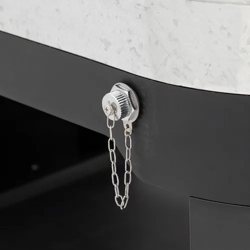 Miniatura 13 de Permasteel Enfriador de patio rodante: gran hielera para exteriores con ruedas, enfriador de bebidas para patio trasero, barbacoa, portón trasero