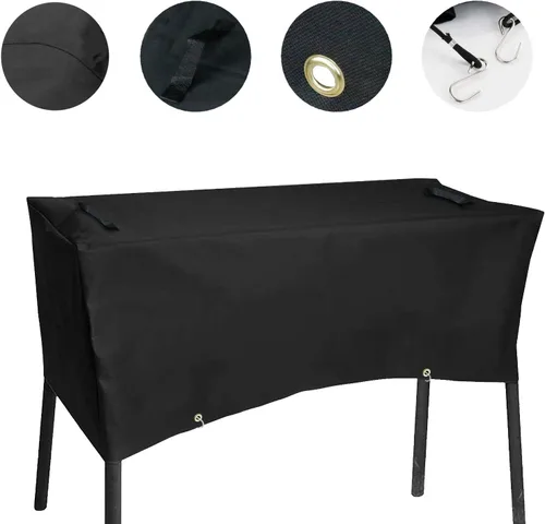 Miniatura 7 de Grisun Cubierta de patio para estufas Camp Chef de 3 quemadores, impermeable, antidecoloración, funda de estufa de 3 quemadores para PRO90, PRO90X