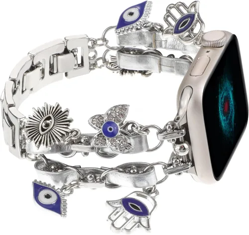 Miniatura 3 de Elegante pulsera compatible con Apple Watch Band de 1.496 pulgadas, 1.575 pulgadas, 1.614 pulgadas, 1.654 pulgadas, 1.732 pulgadas, 1.772 pulgadas