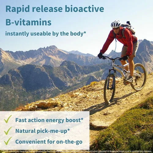 Miniatura 3 de Igennus Super B-Complex Suplemento efervescente líquido metilado de vitamina B, bebida energética de acción rápida, sin cafeína y azúcar, sabor a