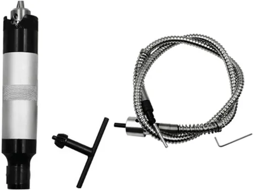 Miniatura 10 de Accesorio adaptador de eje flexible de 0.012-0.157 in, portabrocas de extensión de taladro flexible para herramienta de amoladora giratoria