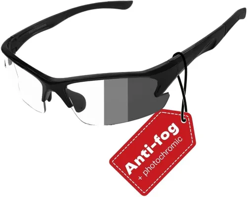 Antivaho antivaho o fotocrómico ANSI Z87.1 resistente a los arañazos de caza táctico Airsoft