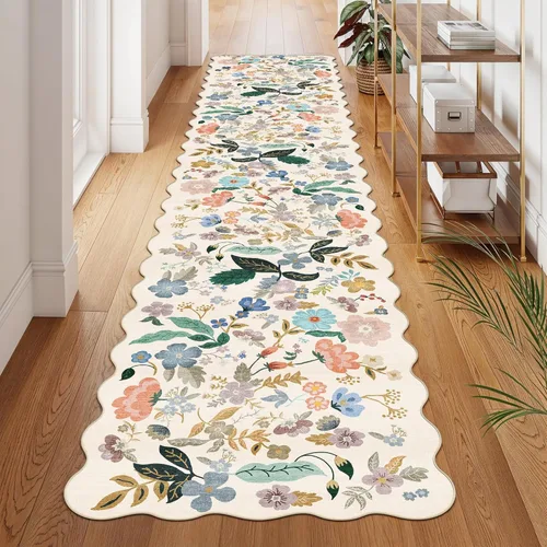 Miniatura 148 de Alfombra lavable para pasillo - 2x7 alfombras de cocina, alfombra para entrada, alfombra vintage, suave, alfombra antideslizante para piso, alfombra