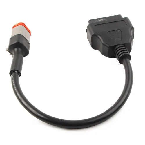 Miniatura 4 de Cable adaptador de escáner de diagnóstico de motocicleta 4Pin a OBD2 para accesorios Harley-Davidson 16Pin a 4Pin